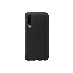 "Stylish Huawei P30 PU Wallet Black - Secure & Elegant Protection (51992854)"